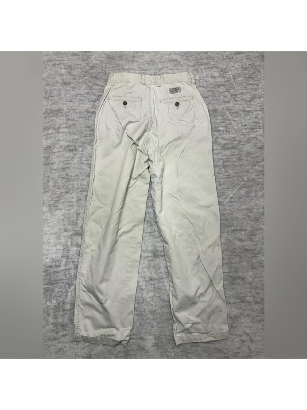 Beige Brody Relaxed Fit Khakis